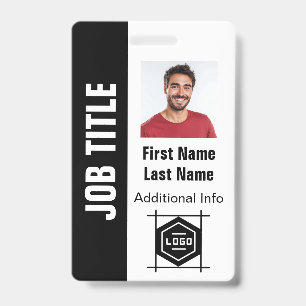 design your own id card, customized office badge