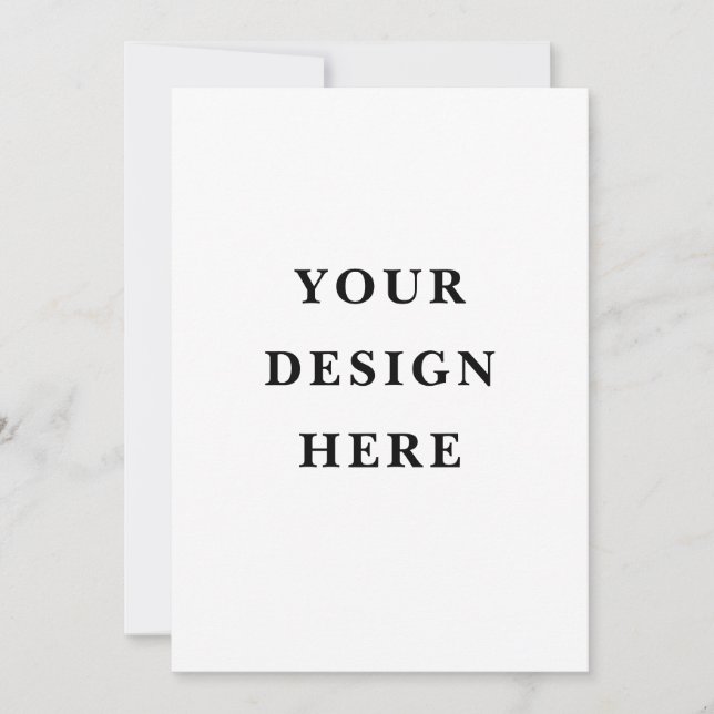 Design Your Own Invitation (Front)