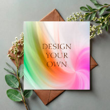 Design Your Own Invitations & Announcements