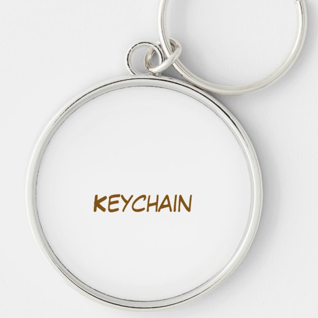 Design Your Own Keychain (Front)