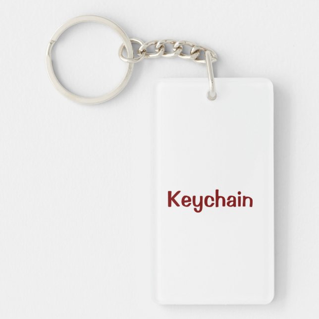 Design Your Own Keychain (Front)