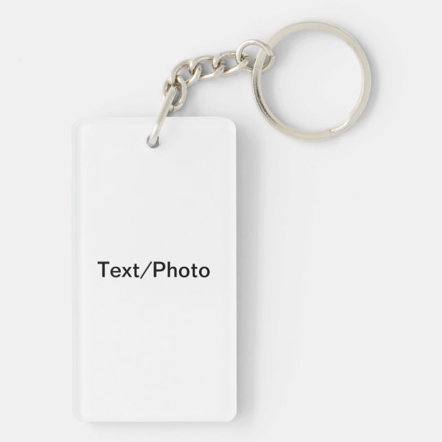 Design Your Own Keychain (Back)