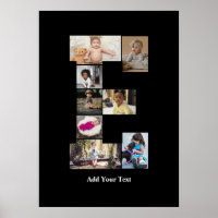Design Your Own Letter E Photo Collage