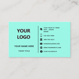 Design Your Own Logo and QR Code Business Card