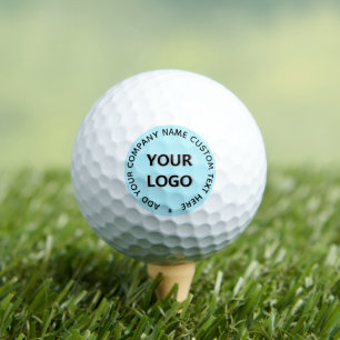 Design Your Own Logo and Text Golf Balls Template