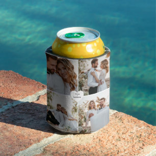Design Your Own Love Collage Photography Can Cooler