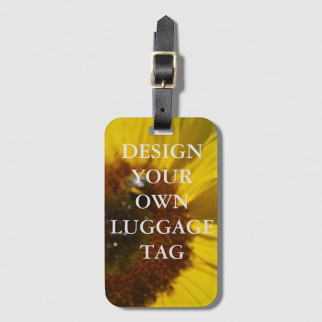 Design Your Own Luggage Tag (Front Vertical)