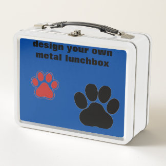design your own metal lunch box