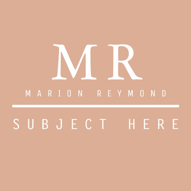 Design Your Own Monogrammed Dusty Rose Binder (modern monogram)