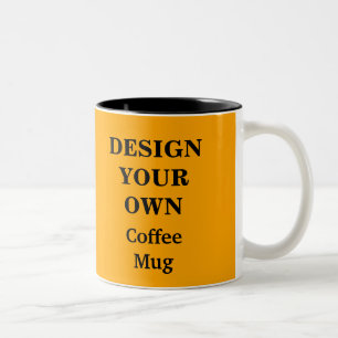 Design Your Own Mug - Orange