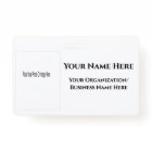 Design Your Own Name Badge