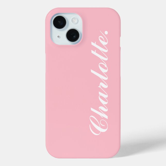 Design Your Own Name on This Case-Mate iPhone Case (Back)
