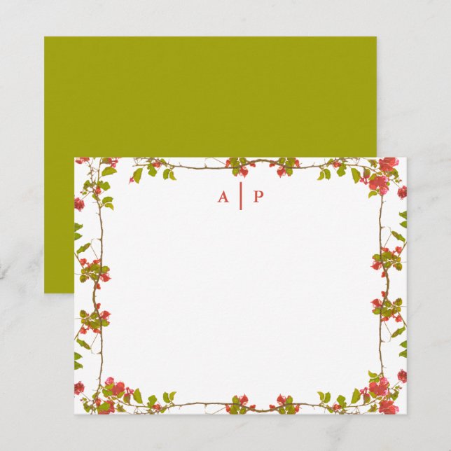 Design Your Own Note Card Create Your Own Border (Front/Back)