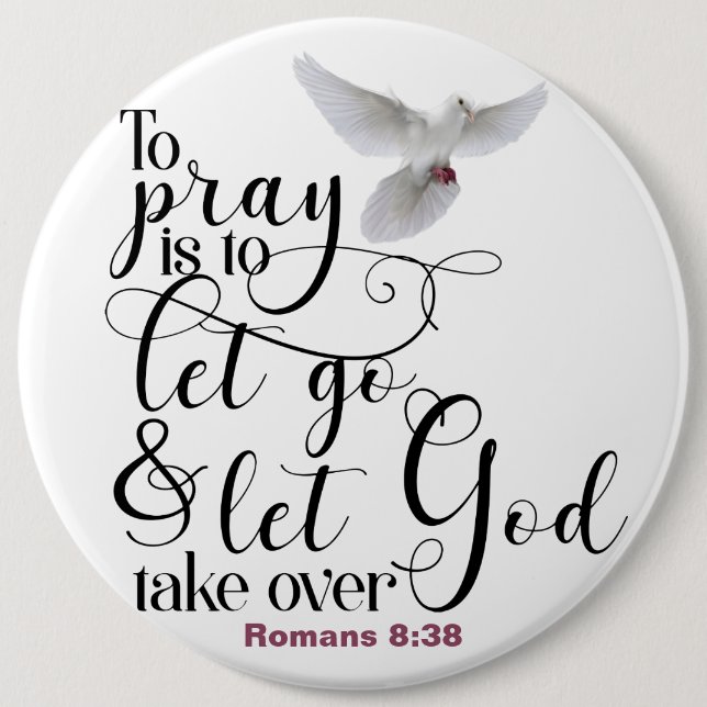 Design your own or Keep 6 Inch Round Button (Front)