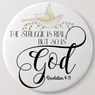 Design your own or Keep 6 Inch Round Button