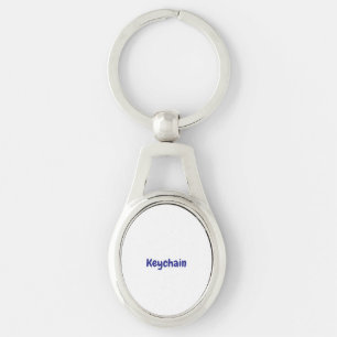 Design Your Own Oval Keychain