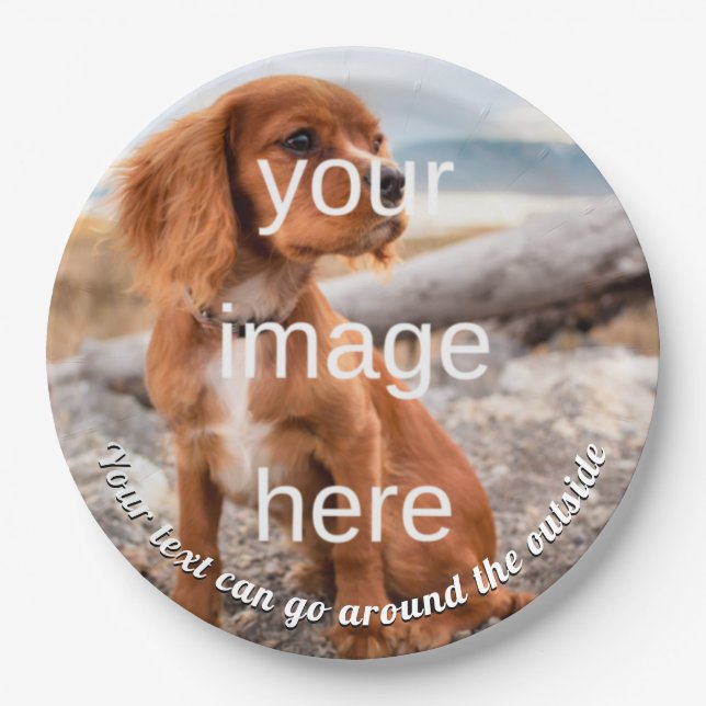 DESIGN YOUR OWN PAPER PLATE (Front)