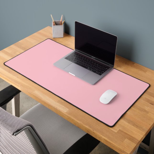 Design Your Own Pastel Pink Desk Mat (Office 2)