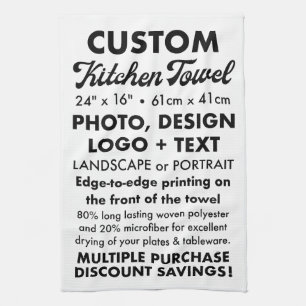 Design Your Own Personalized Kitchen Towel