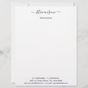 Design Your Own Personalized Letterhead Template