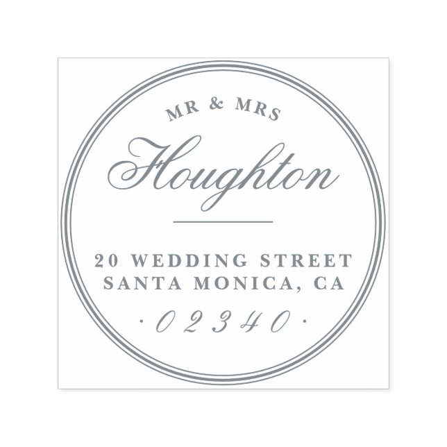 Design Your Own Personalized Return Address Self-inking Stamp (Design)