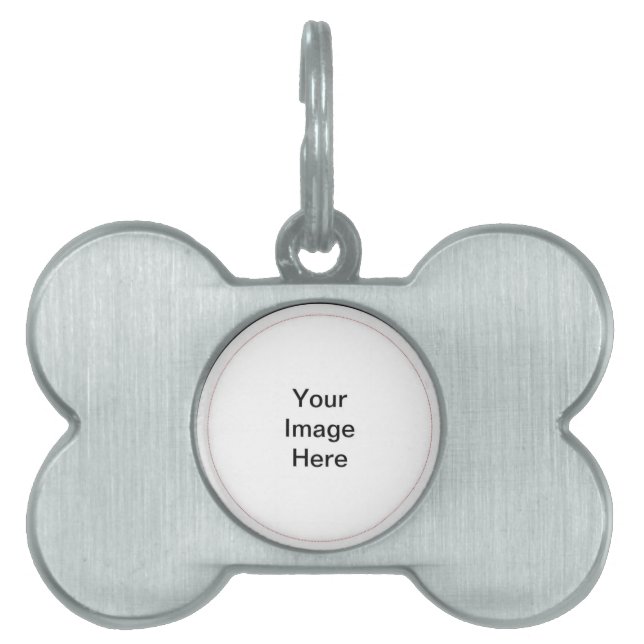 Design Your Own Pet Name Tag (Front)