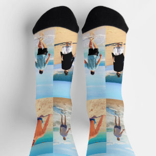 Design Your Own Photo Collage Socks Personalized