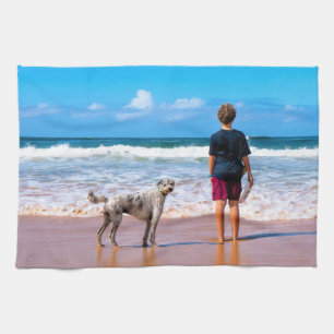 Design Your Own Photo Kitchen Towel with Pet