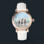 Design Your Own Photo Personalized Watch Gift<br><div class="desc">Custom Photo Watch - Unique Your Own Design Personalized Family / Friends or Personal Watches Gift - Add Your Photo / or Text / more - Resize and move or remove and add elements / image with Customization tool ! Good Luck - Be Happy :)</div>