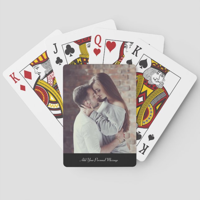 Design Your Own Photo Playing Cards (Back)