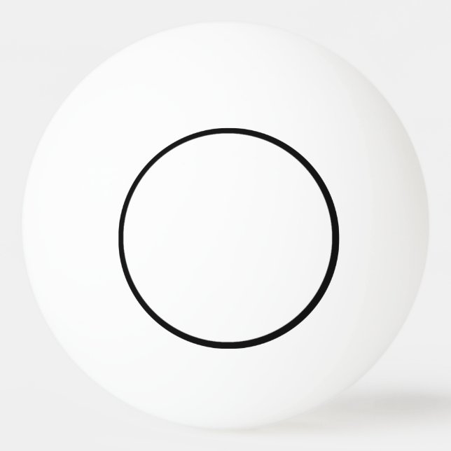 Design Your Own Ping Pong Ball (Back)