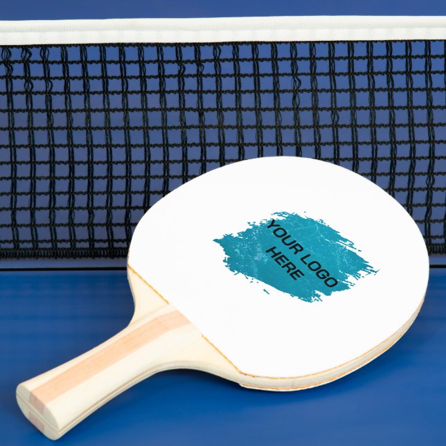 Design Your Own Ping Pong Paddle– Logo and Text Paddle (Insitu)
