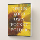 DESIGN YOUR OWN POCKET FOLDER