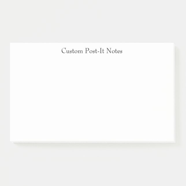 Design Your Own  Post-it Notes (Front)