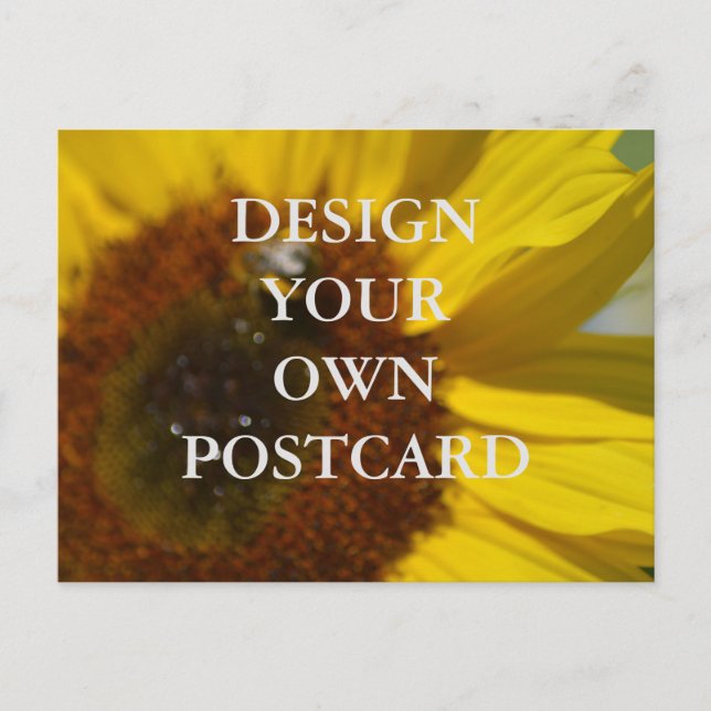 Design Your Own Postcard (Front)