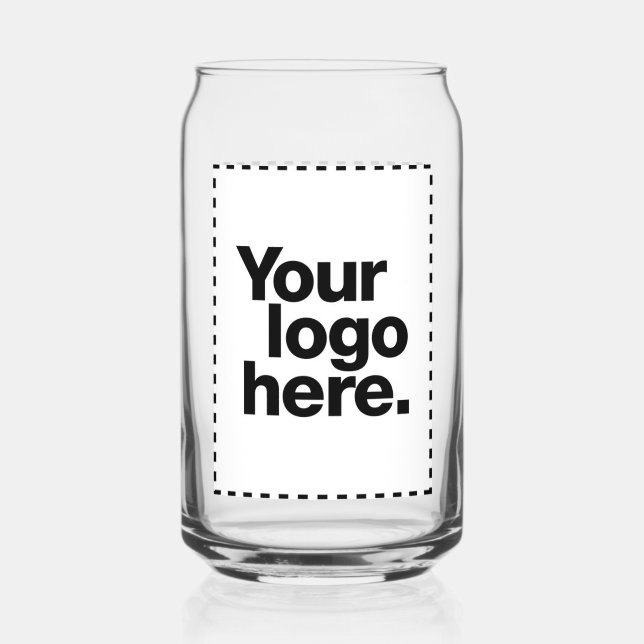Design your own Printed Can Glass (Back)