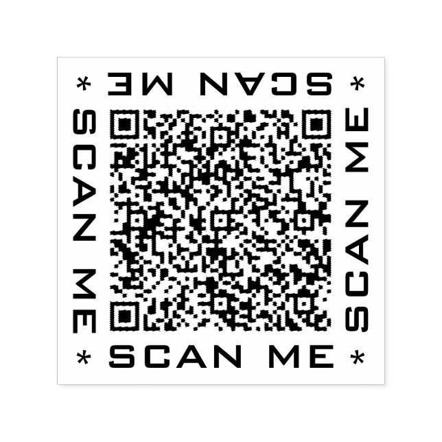 Design Your Own Promotional QR Code Stamp Template (Design)