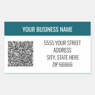 Design Your Own QR Code Address Labels Template