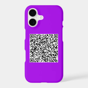 Design Your Own QR Code iPhone Case Choose Colour