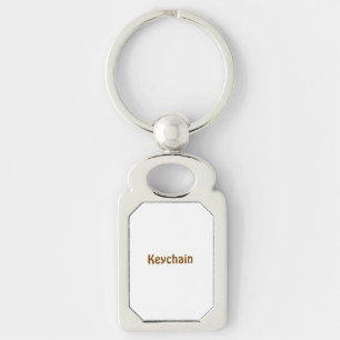 Design Your Own Rectangle Keychain