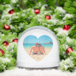 Design Your Own Romantic Photo Heart Personalized Snowglobe<br><div class="desc">Custom Photo Snow Globes - Your Own Design - Personalized Couple / Family / Friends or Personal Christmas Gift - Add Your Photo / or Text - Resize and move or remove and add elements / image with Customization tool. You can transfer this design to more than 1000 Zazzle products....</div>