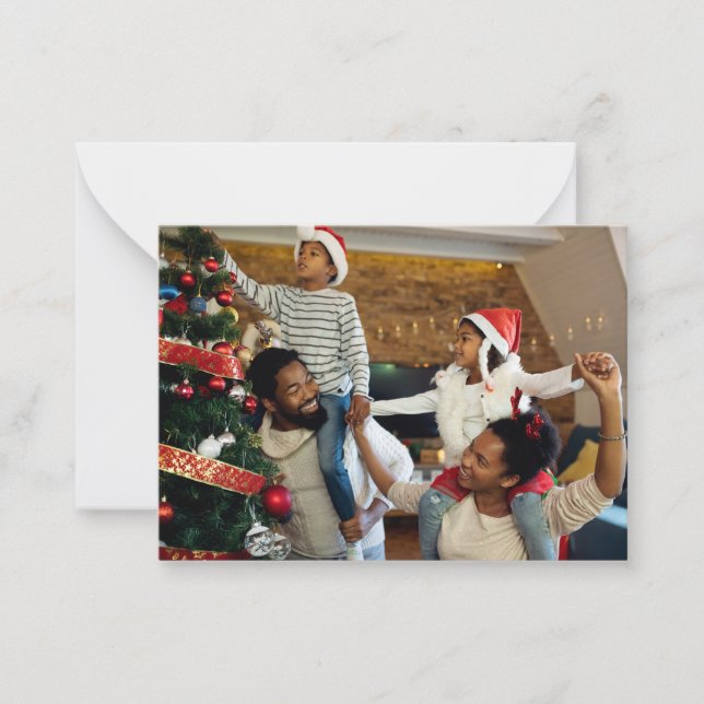 Design Your Own Single Photo Card (Front)