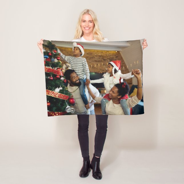 Design Your Own Single Photo Fleece Blanket (In Situ)
