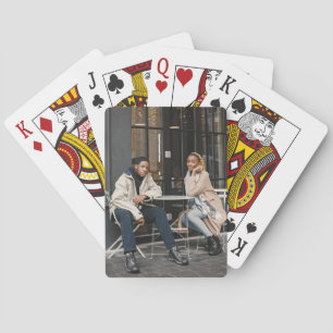 Design Your Own Single Photo Playing Cards