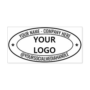 Design Your Own Social Media Self-inking Stamp