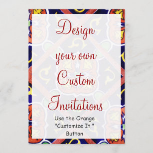 Design your Own Southwestern Invitations Templates