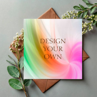 Design Your Own  Square Business Card