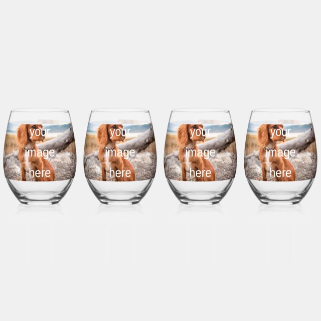DESIGN YOUR OWN STEMLESS WINE GLASS (Front)