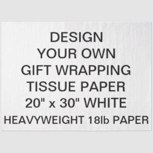 Design Your Own Thick Tissue Wrapping Paper