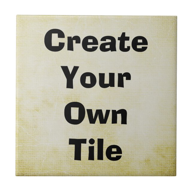 Design Your Own Tile (Front)